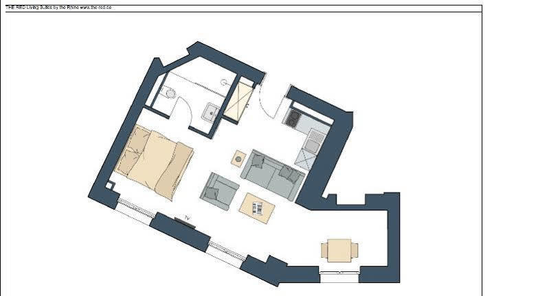 The Red - Living Suites By The Rhine Dusseldorf